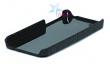 Черный чехол мобильного iPhone 4 Slider Case  fashionable