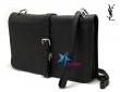 Черная женская сумка планшет Yves Saint Laurent 6052LBK
